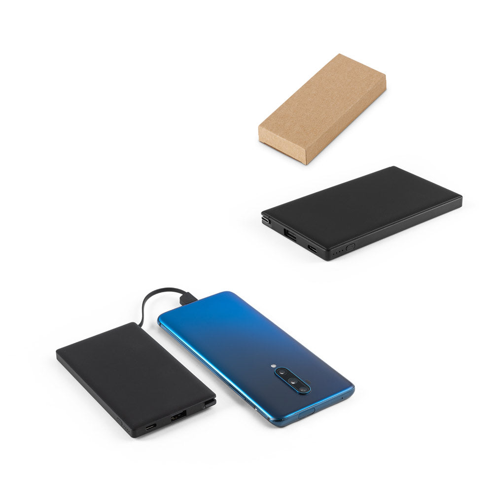 Wigner. 4.000 Mah Power Bank In Recycled Abs (100% Rabs)