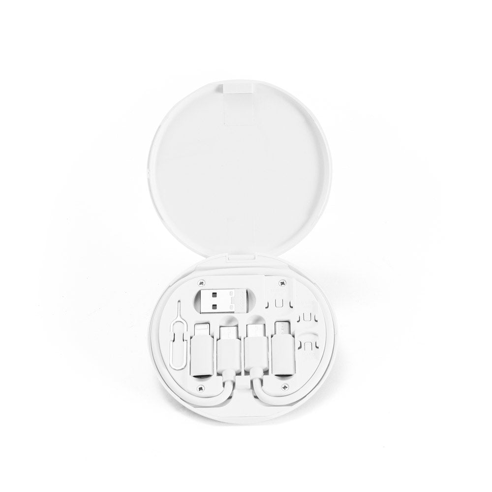 Systrom. Recycled Abs (100% Rabs) Superfast Charging Cable And Adapter Set