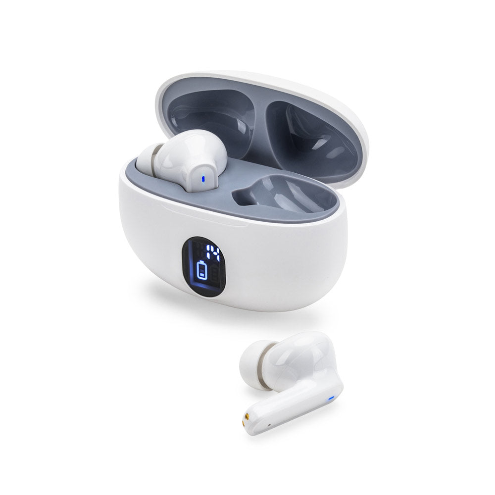 Caetano. Wireless Earphones With 4 Hours Of Battery Life On Recycled Abs (100% Rabs)