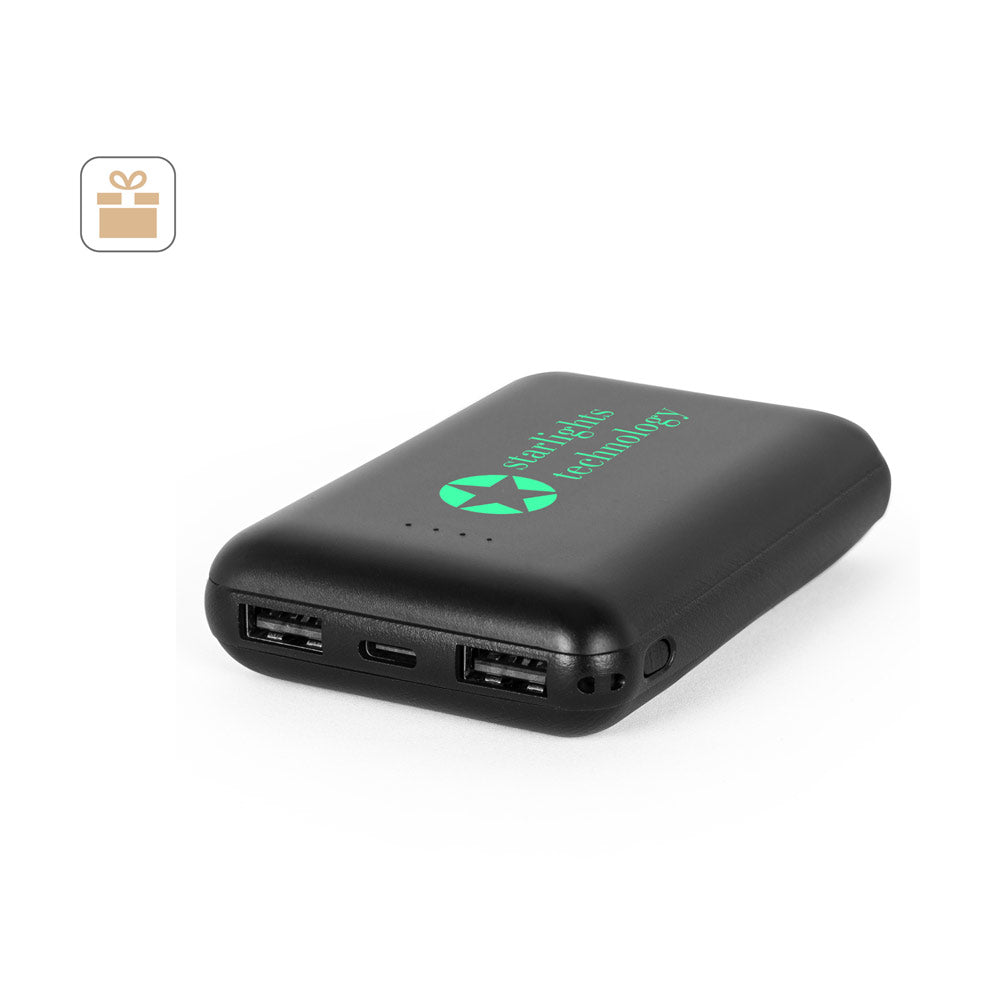 Leakey 8. Power Bank 8.000 Mah In Recycled Abs (100% Rabs)