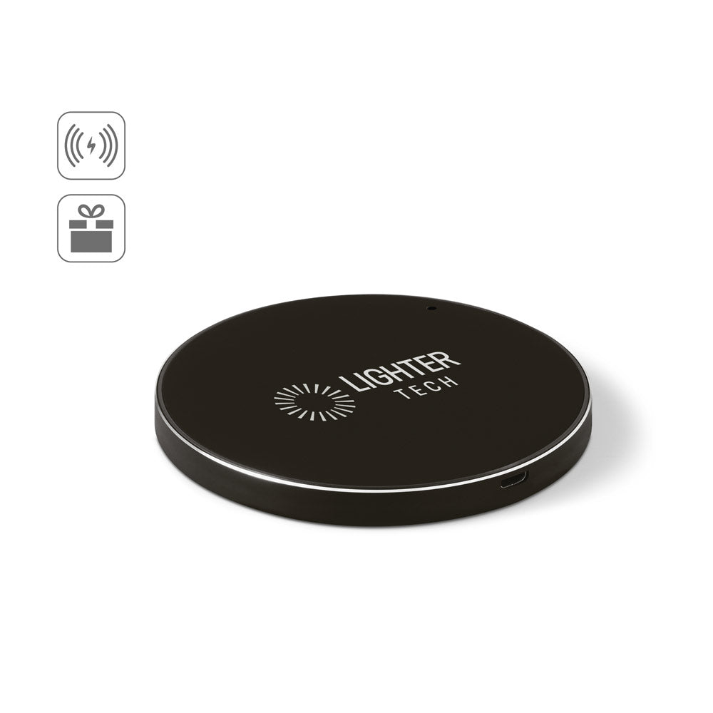 Joule. Fast 10W Wireless Charger In Recycled Abs (100% Rabs) And Recycled Aluminum (100% Ral)