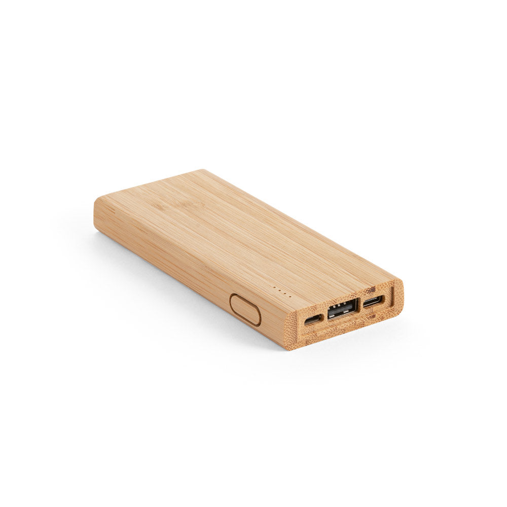 Kohn. Power Bank 5.000 Mah In Bamboo