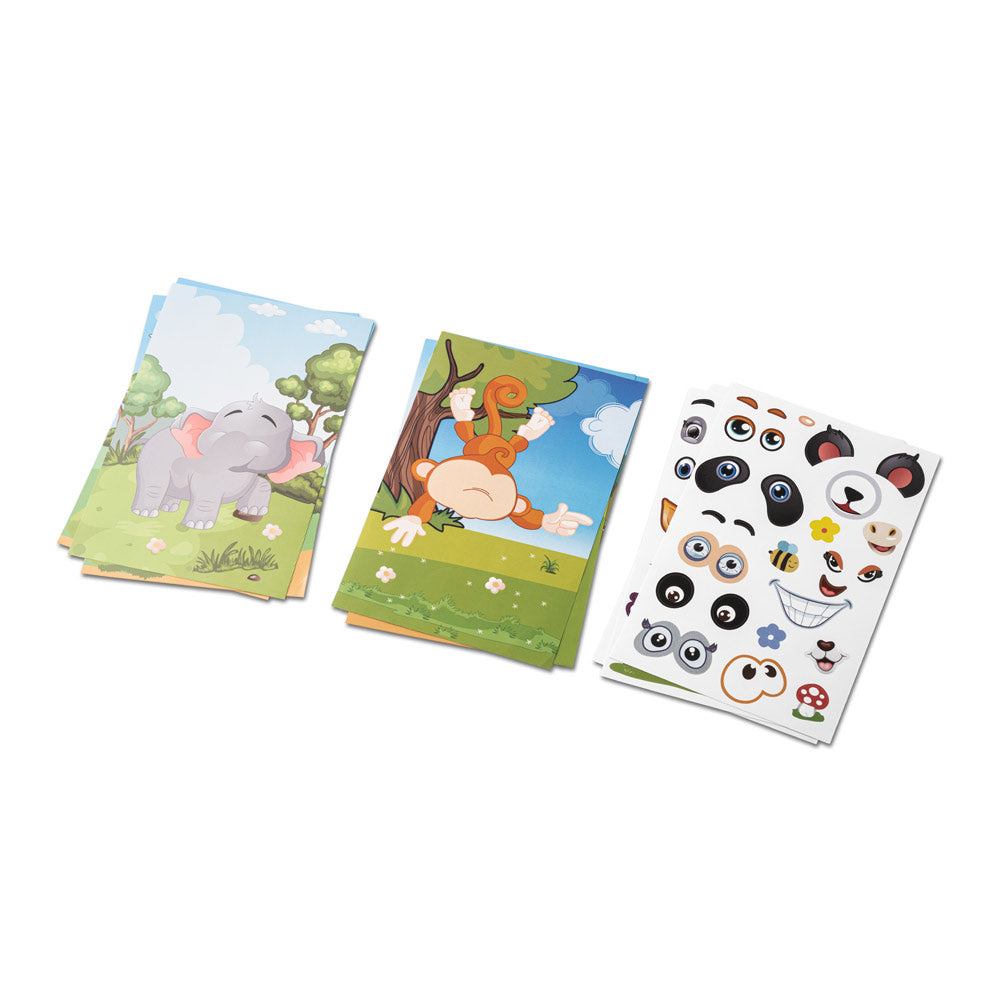 Madagascar. Sticker Set With Six Sheets