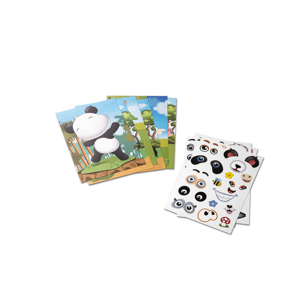 Madagascar. Sticker Set With Six Sheets