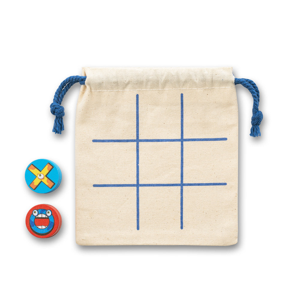 Crosses. Classic 10-Piece Plywood Tic Tac Toe Game