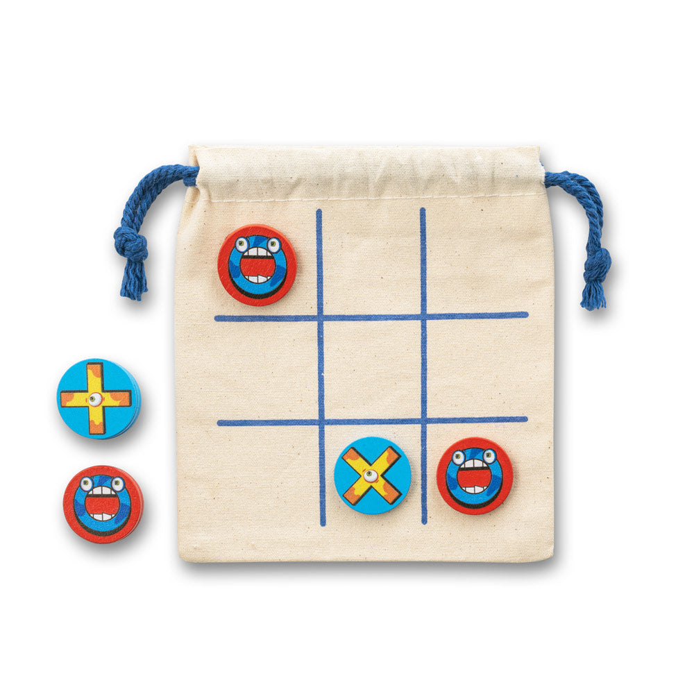 Crosses. Classic 10-Piece Plywood Tic Tac Toe Game