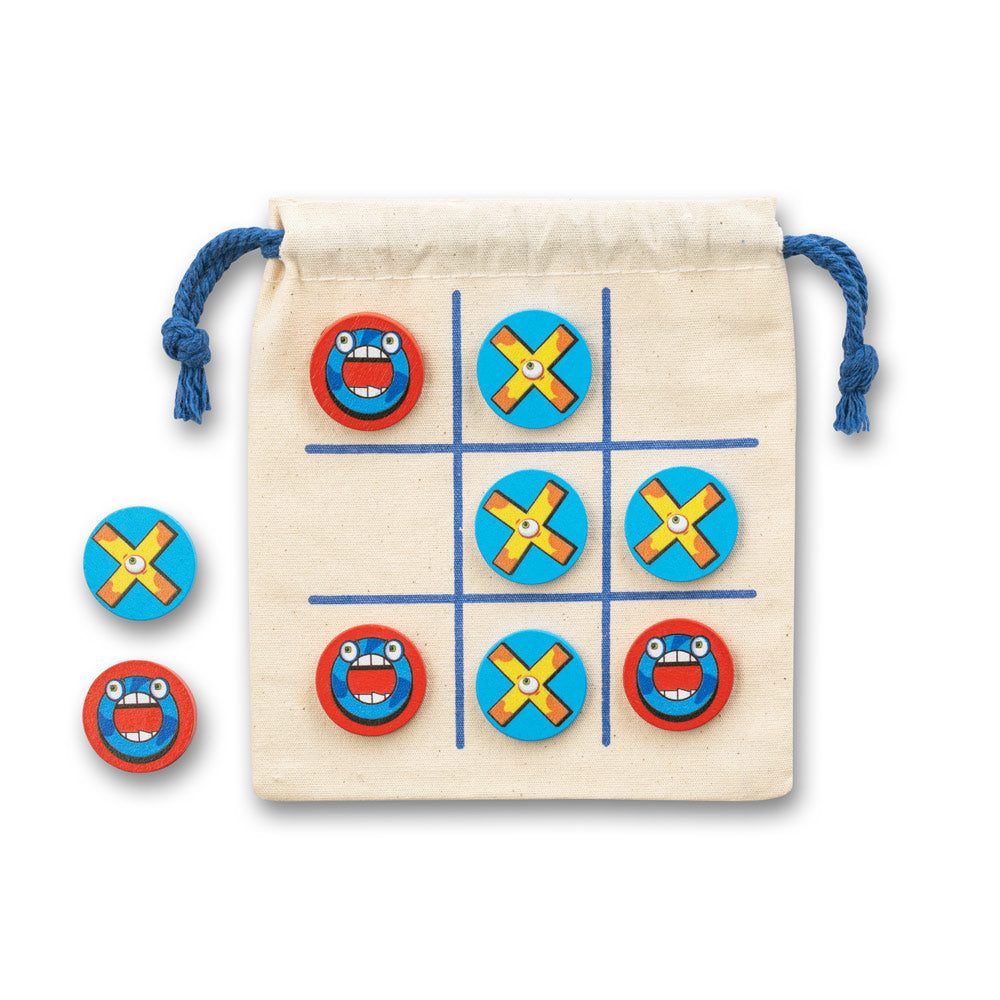 Crosses. Classic 10-Piece Plywood Tic Tac Toe Game