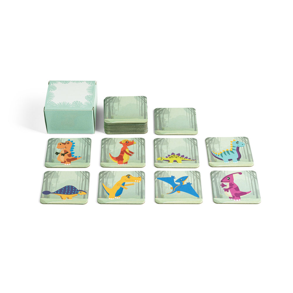 Triceratops. 20 Piece Memory Game