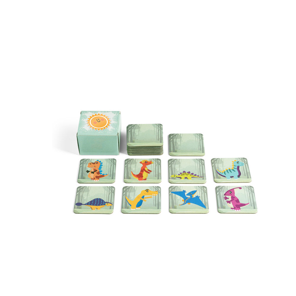 Triceratops. 20 Piece Memory Game