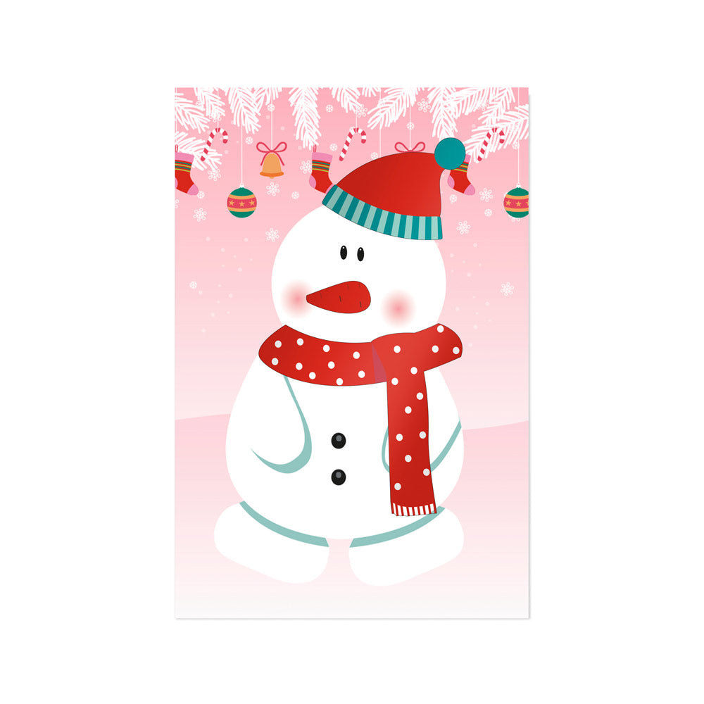 Glimn. Set Of Six Sheets With Christmas Figures And 3 Sheets Of Stickers