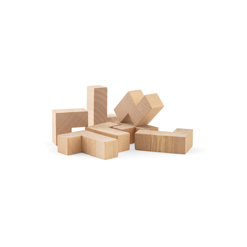 Omber. Wooden Puzzle With 7 Pieces