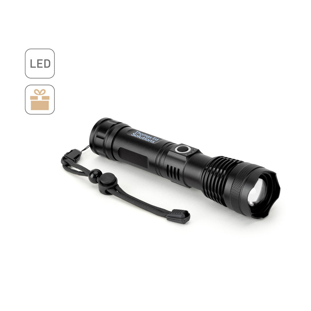 Yvian. Rechargeable 10 W Torch Made From Aluminium (100% Ral)