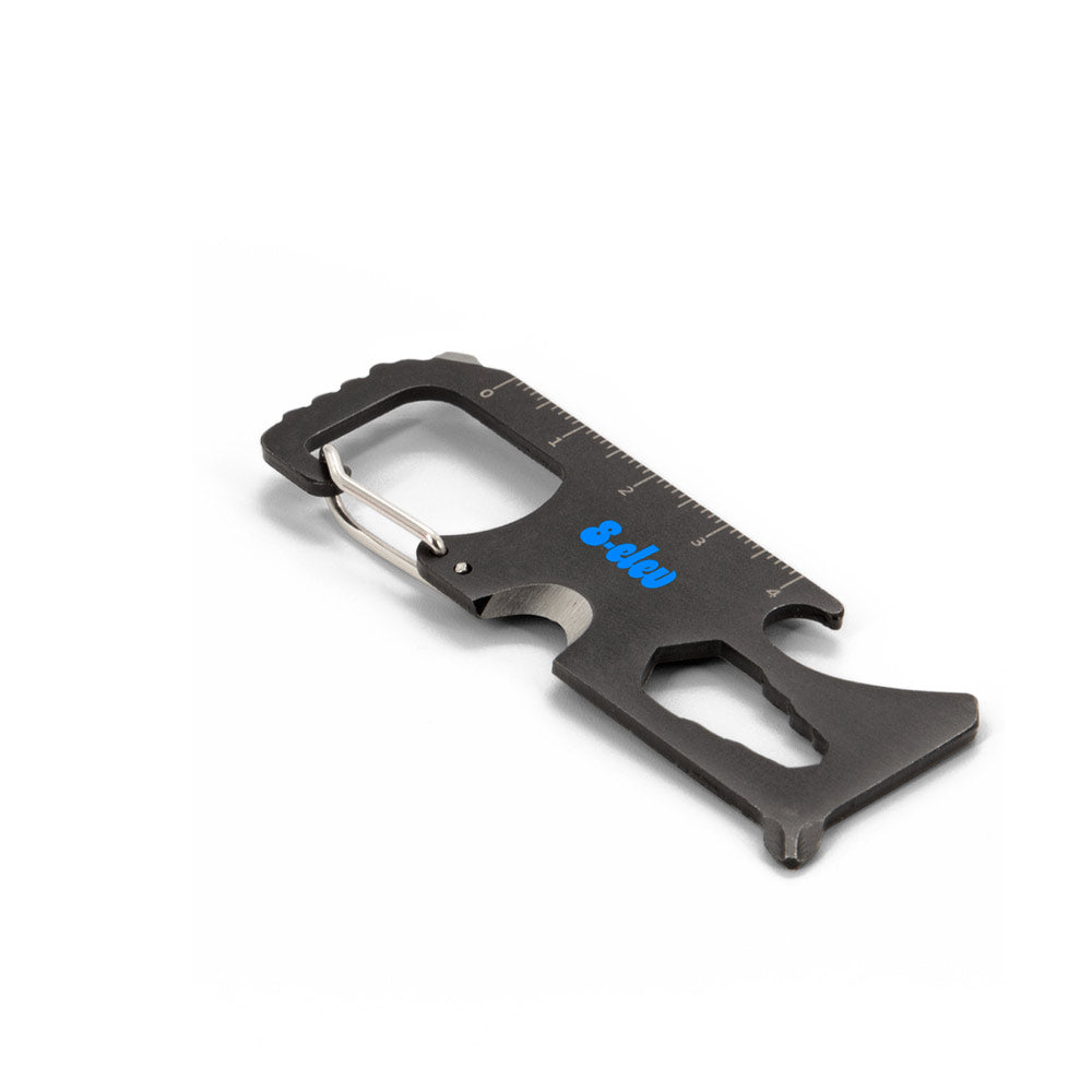 Screwy. Stainless Steel Multifunction Card With 8 Functions