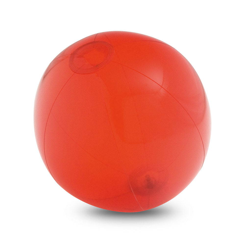 Peconic. Inflatable Beach Ball In Translucent Pvc