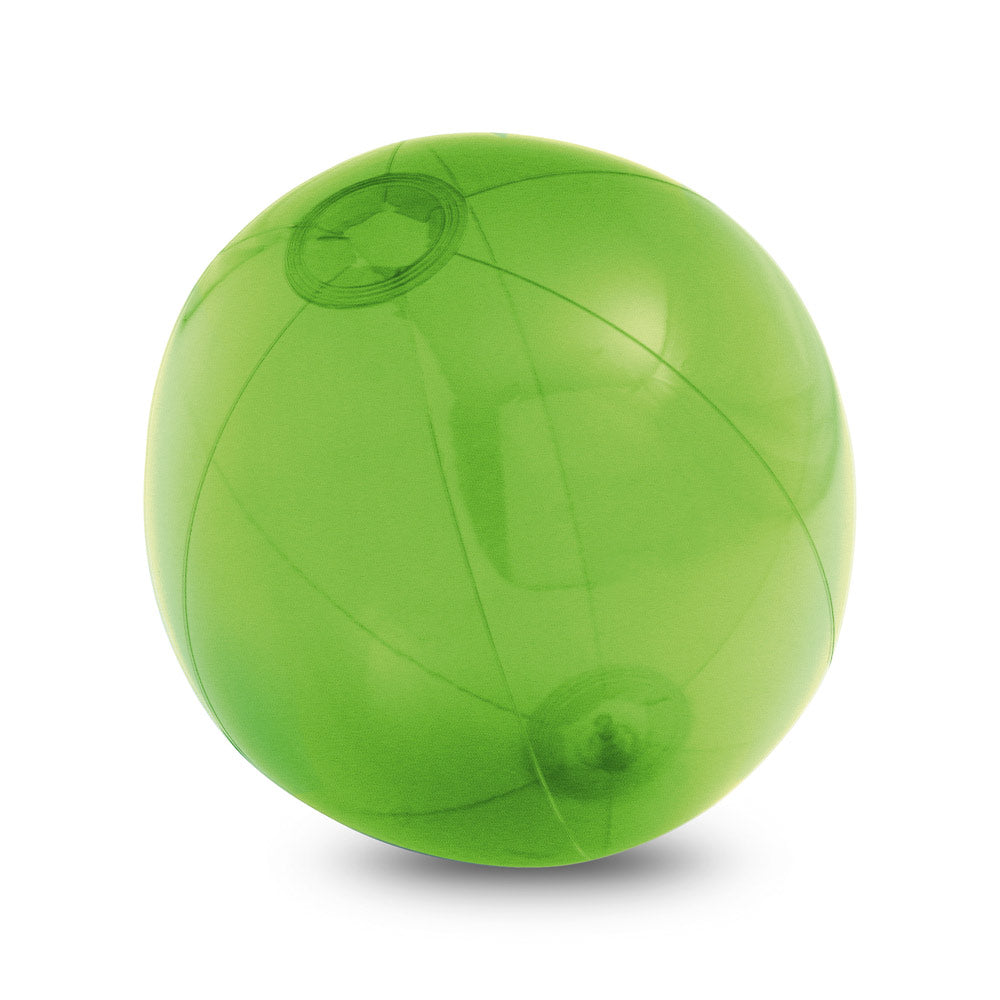 Peconic. Inflatable Beach Ball In Translucent Pvc