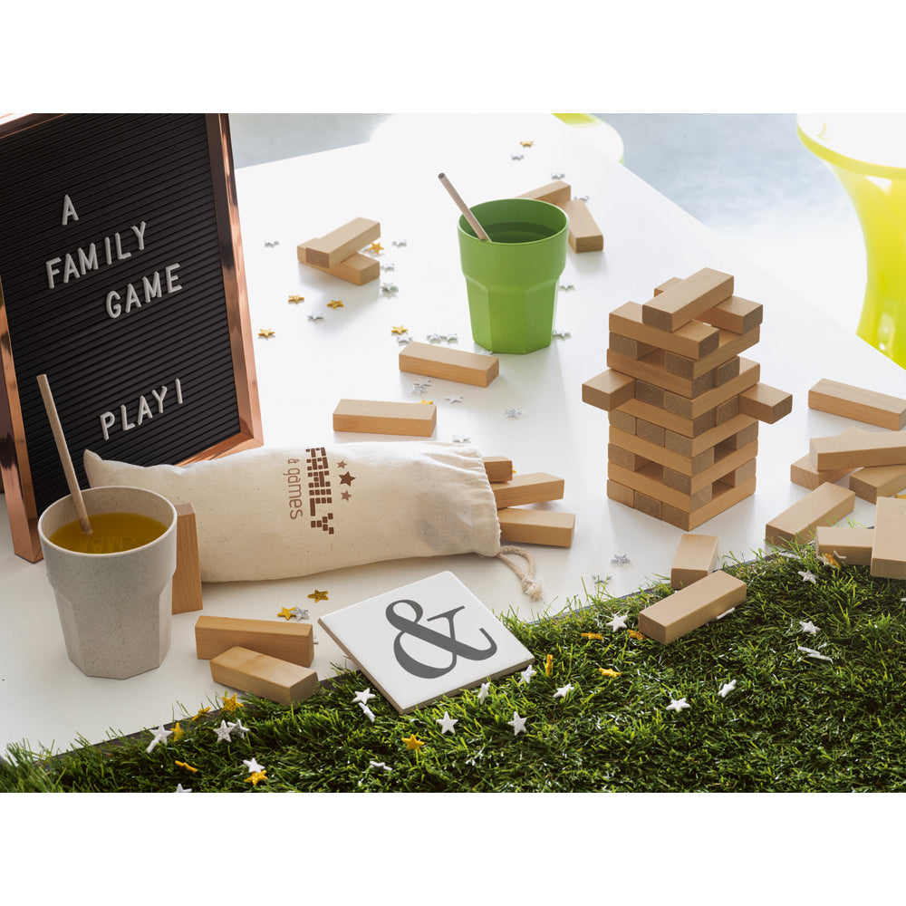 Flik. Wooden Game With 54 Pieces