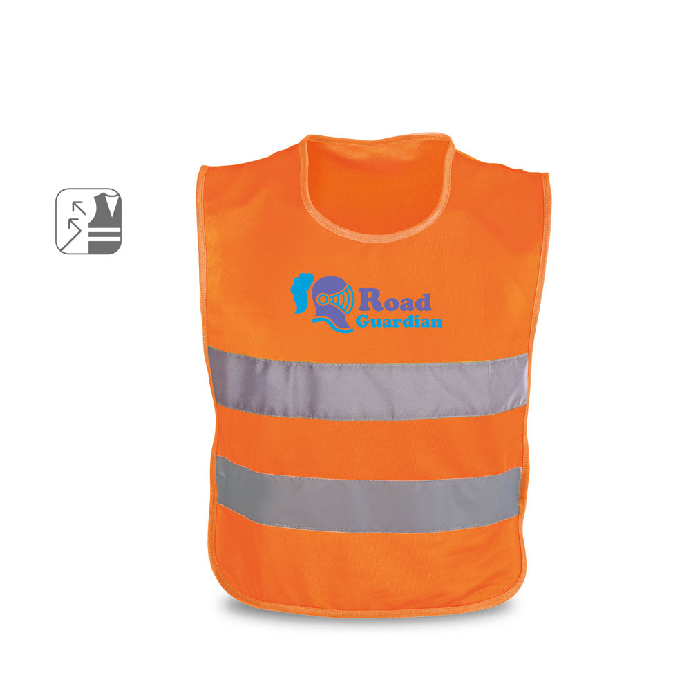 Mike. 100% Polyester Reflective Kids’ Vests