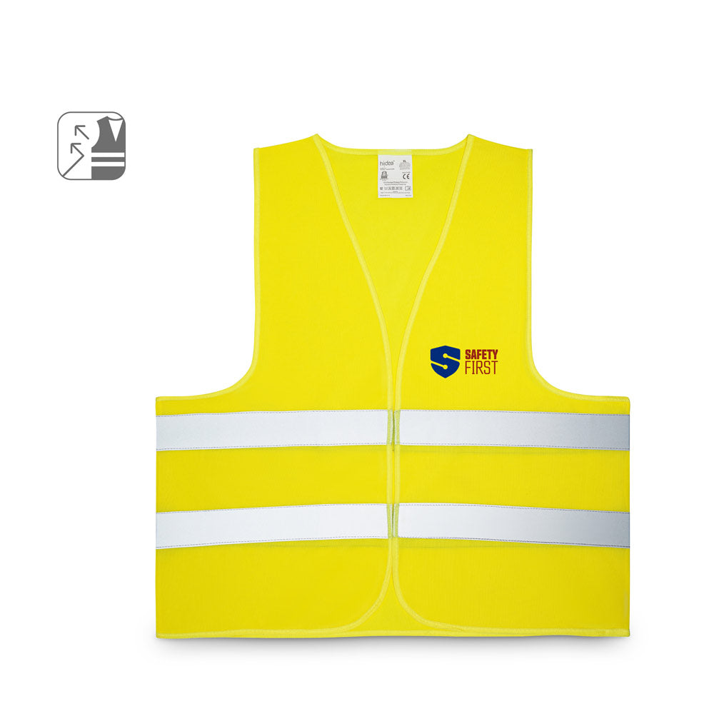 Yellowstone. 100% Polyester High Visibility Vest