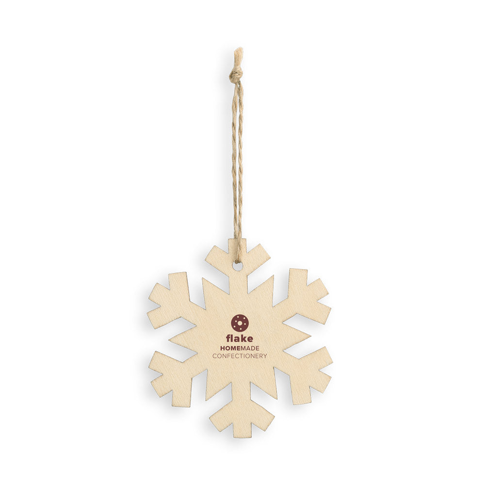 Flake. Christmas Ornament