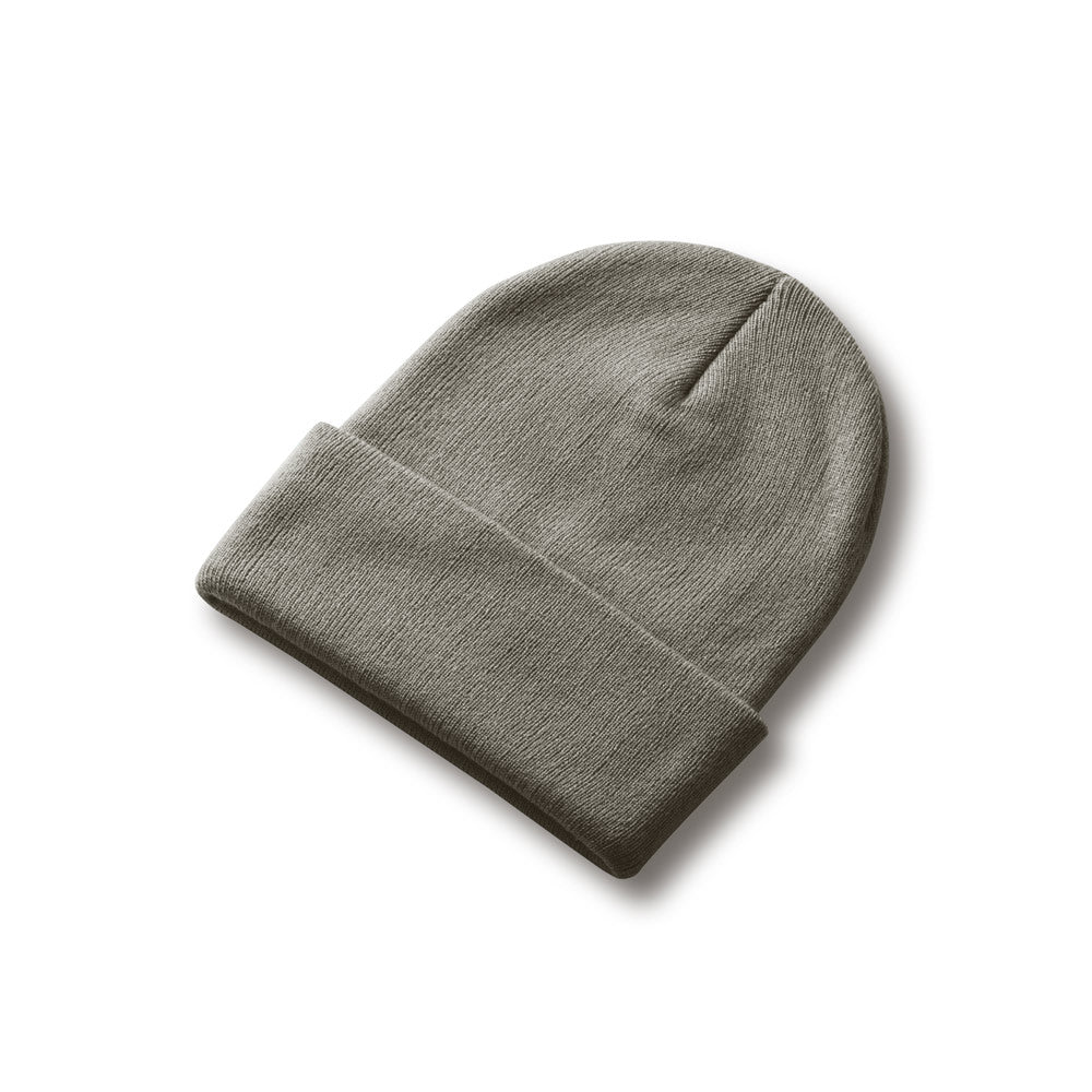 Carl. Recycled Polyester (100% Rpet) Double-Layered Soft Knit Unisex Beanie