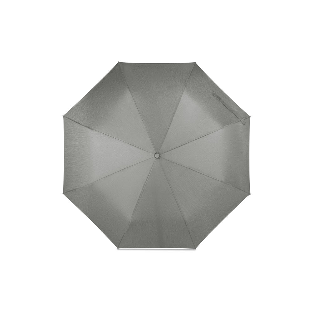 River. Telescopic Umbrella In 190T Recycled Polyester (100% Rpet) Pongee With Automatic Opening And Closing