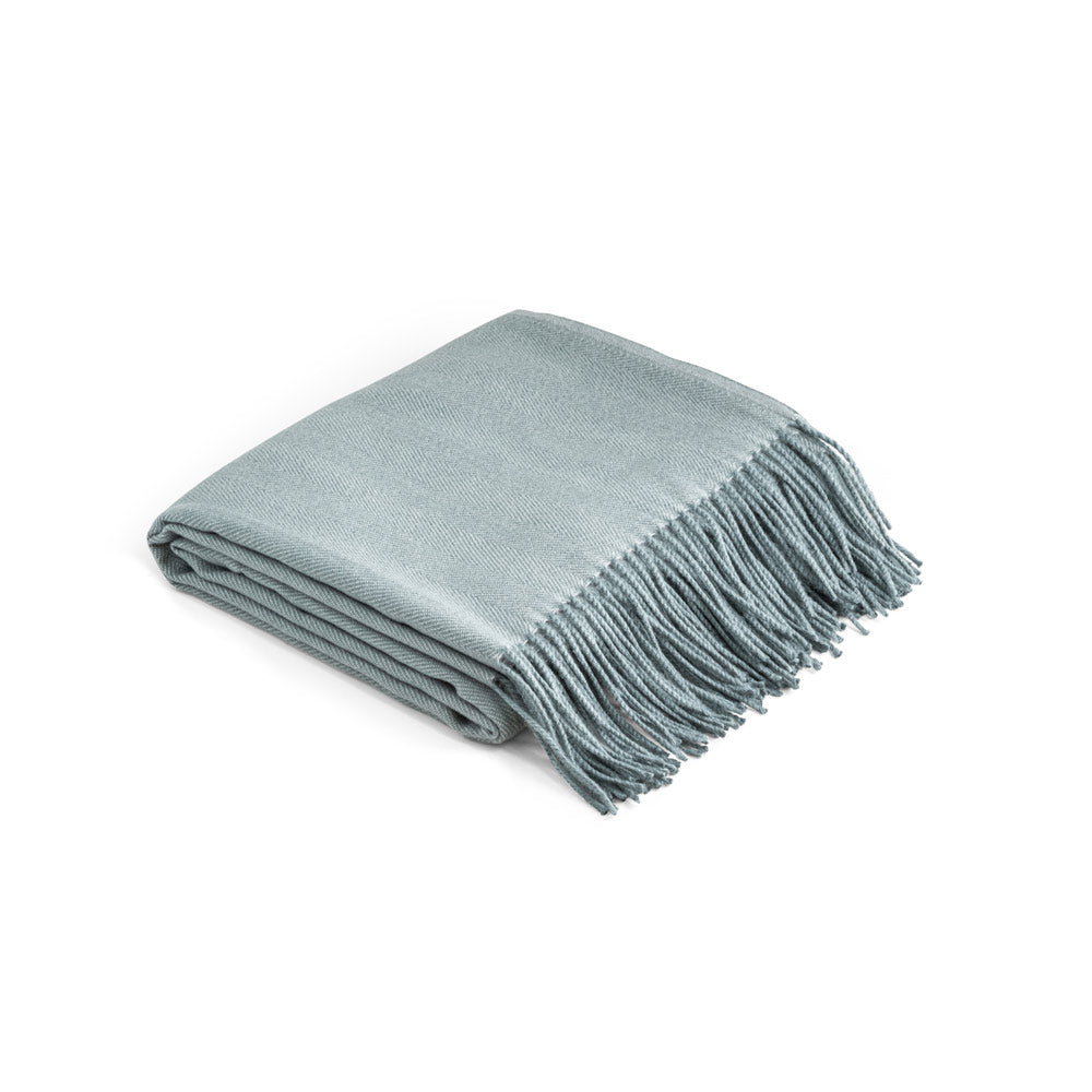 Smooth. 100% Acrylic Blanket With Ribbon And Personalisation Card (270 G/M²)