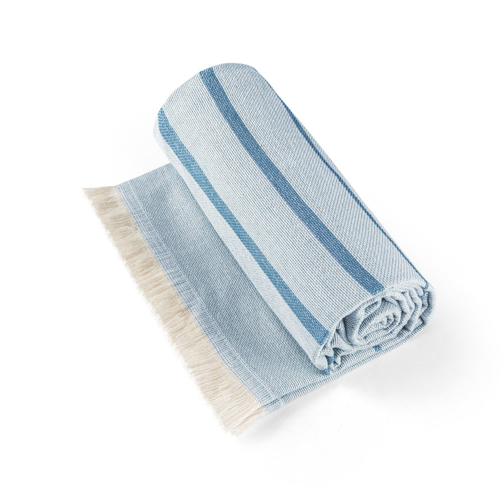 Caplan. Multifunctional Towel Made Of Light And Resistant Cotton (90%) And Recycled Cotton (10%)