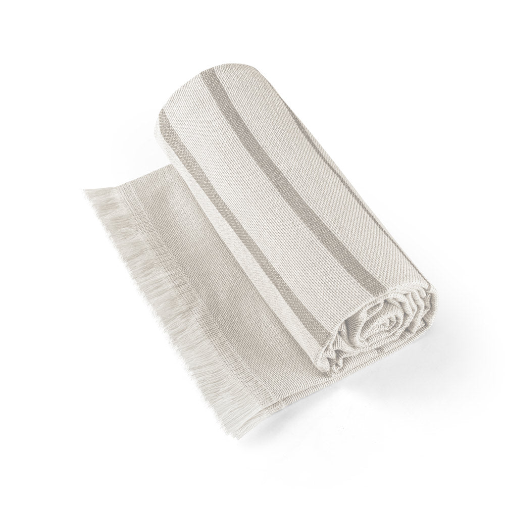Caplan. Multifunctional Towel Made Of Light And Resistant Cotton (90%) And Recycled Cotton (10%)