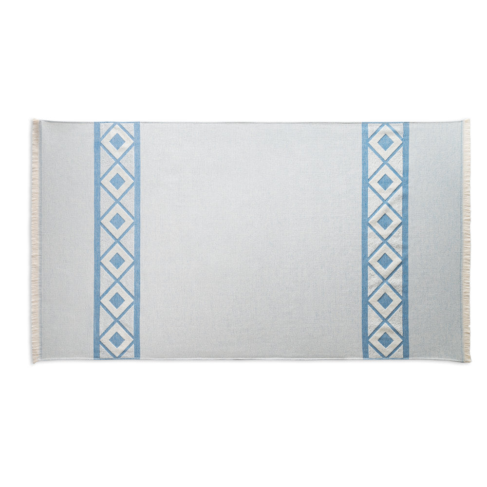 Malek. Multifunctional Bath Towel (350G/M²) Made Of Light And Resistant Cotton (85%) And Recycled Cotton (15%)