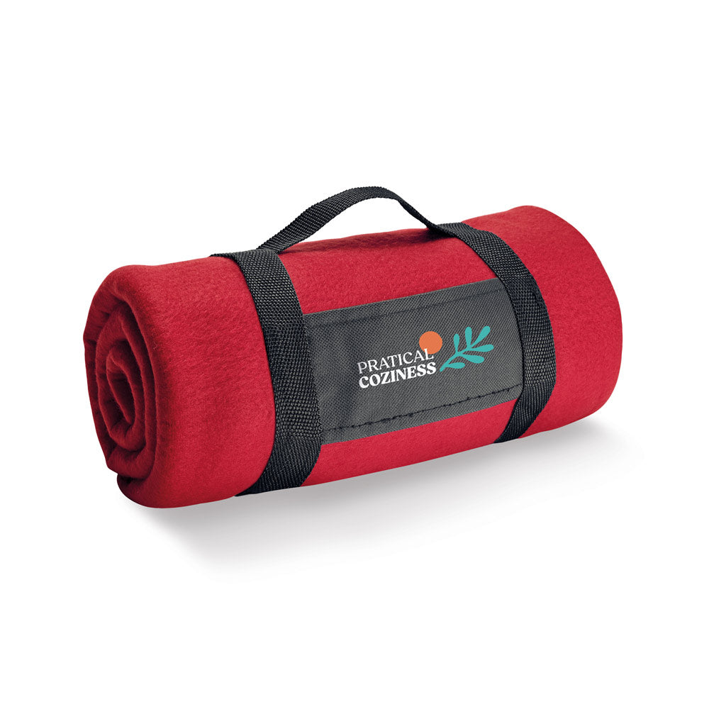 Thorpe. Fleece Blanket With Removable Handle (180 G/M²)