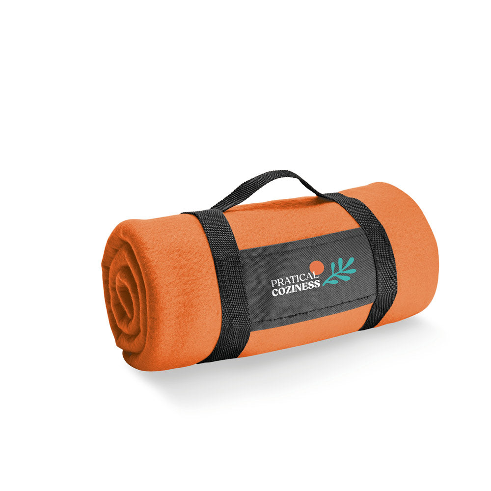Thorpe. Fleece Blanket With Removable Handle (180 G/M²)