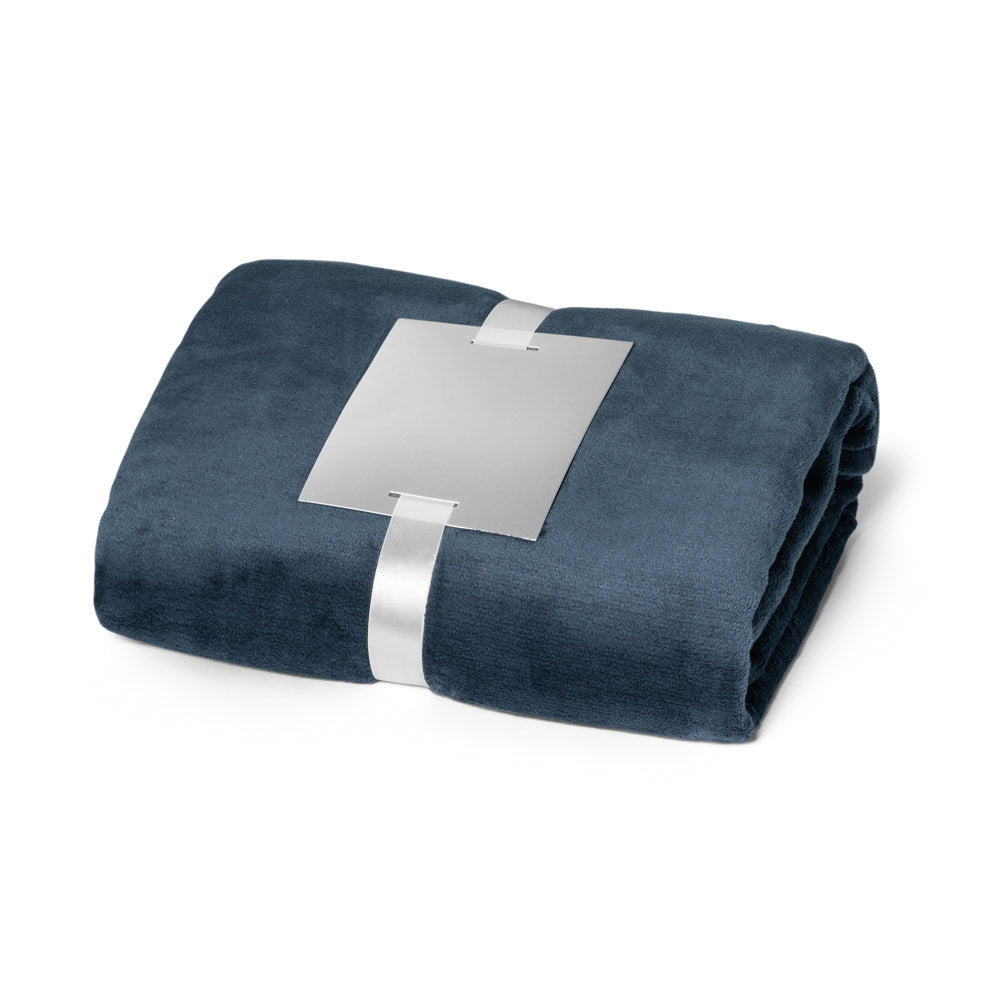 Dyleaf. (240 G/M²) Fleece Blanket With Ribbon Wrap And Personalisation Card