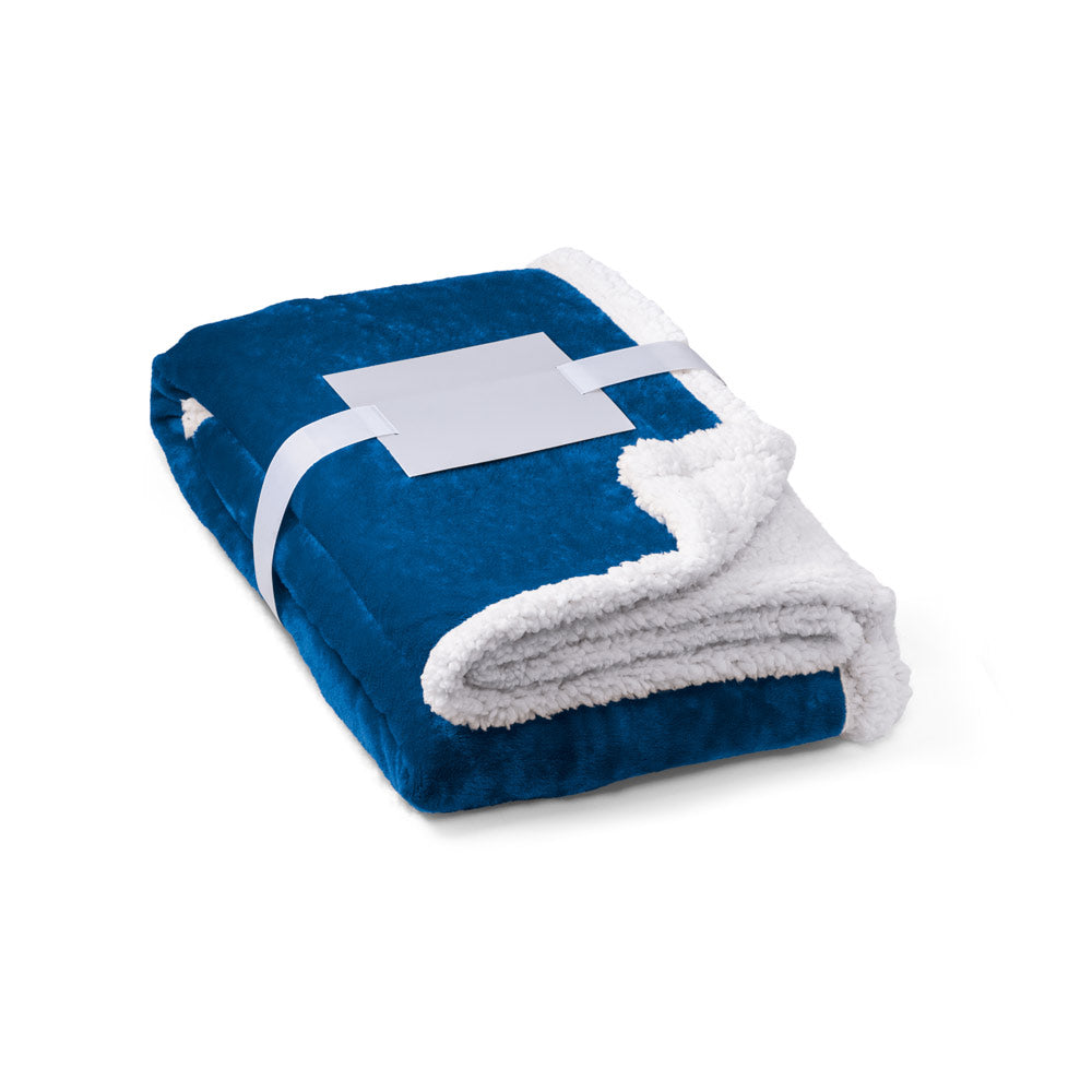Heiden. Reversible Fleece Blanket (190 G/M²) With Satin Ribbon And Personalised Card