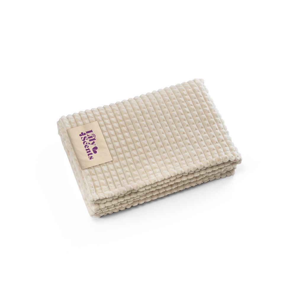Celine. Blanket In Recycled Polyester (100% Rpet) With A Stitched Detail For Personalisation