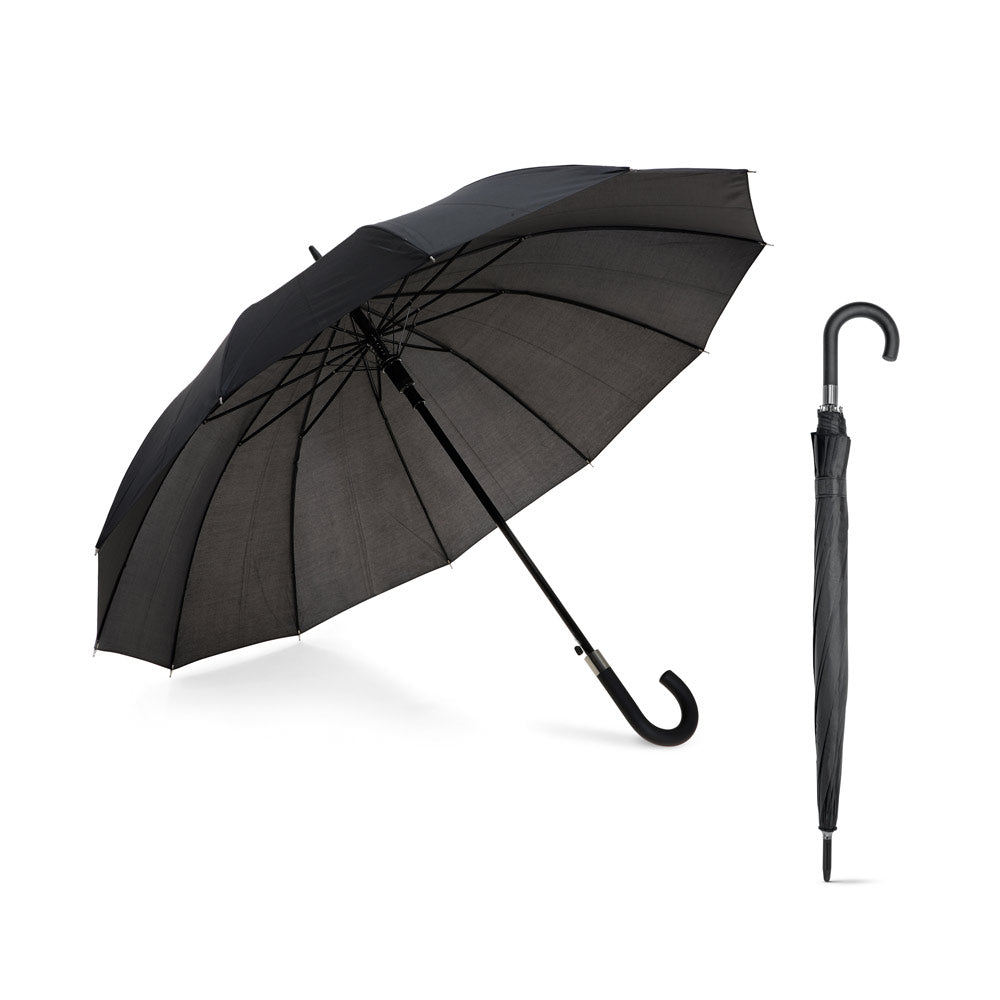 Guil. 12 Rib Umbrella In 190T Polyester With Automatic Opening