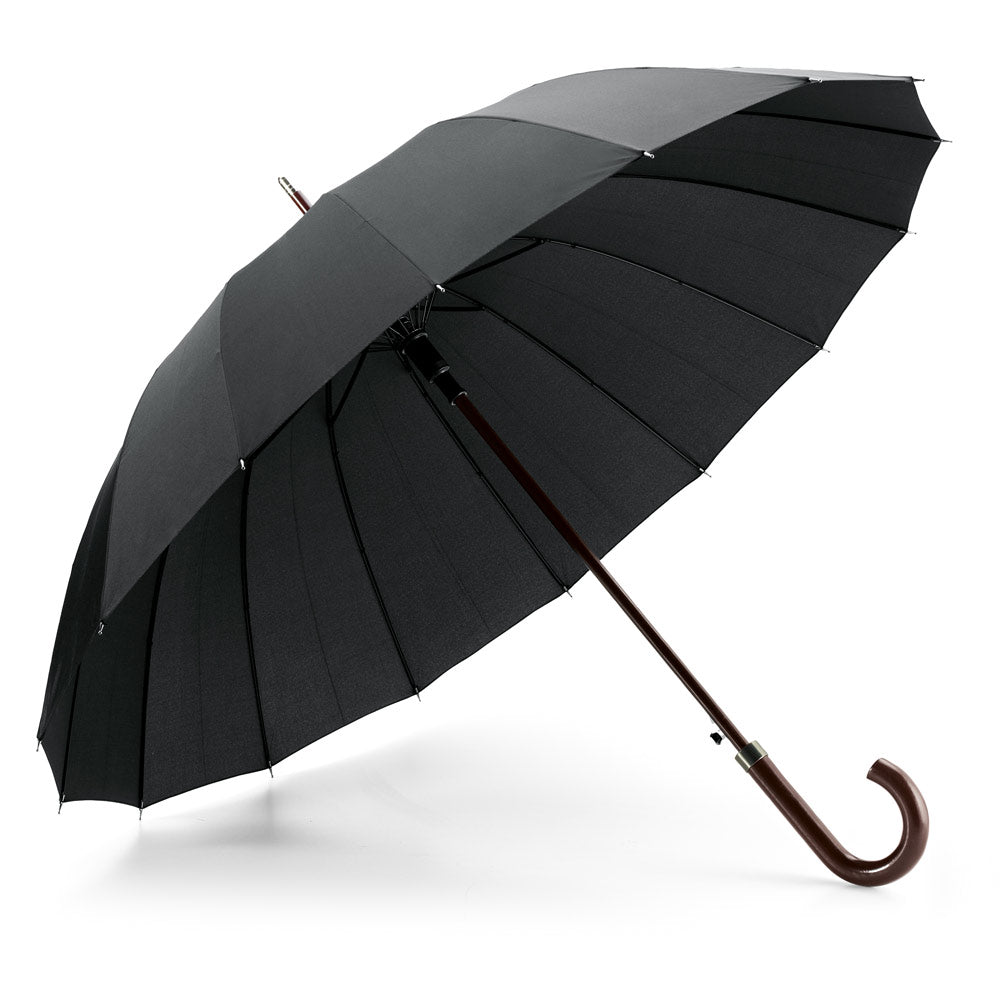 Hedi. 16 Rib Automatic Opening Umbrella In 190T Pongee With Automatic Opening