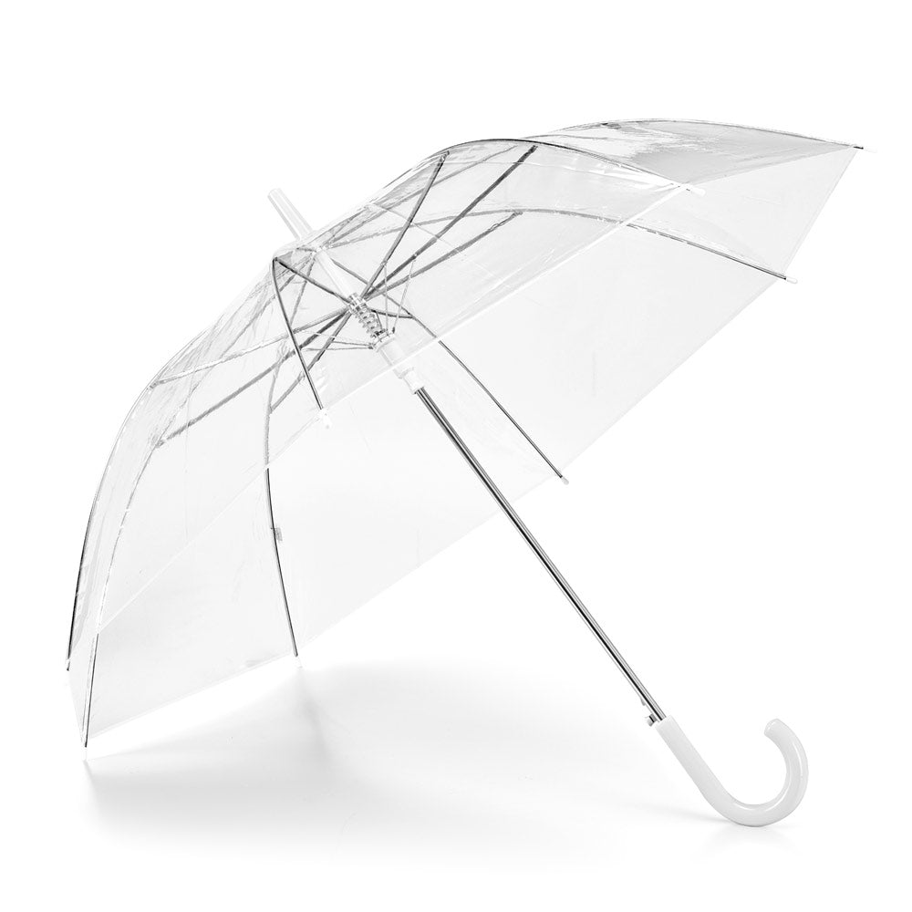 Nicholas. Transparent Poe Umbrella With Automatic Opening
