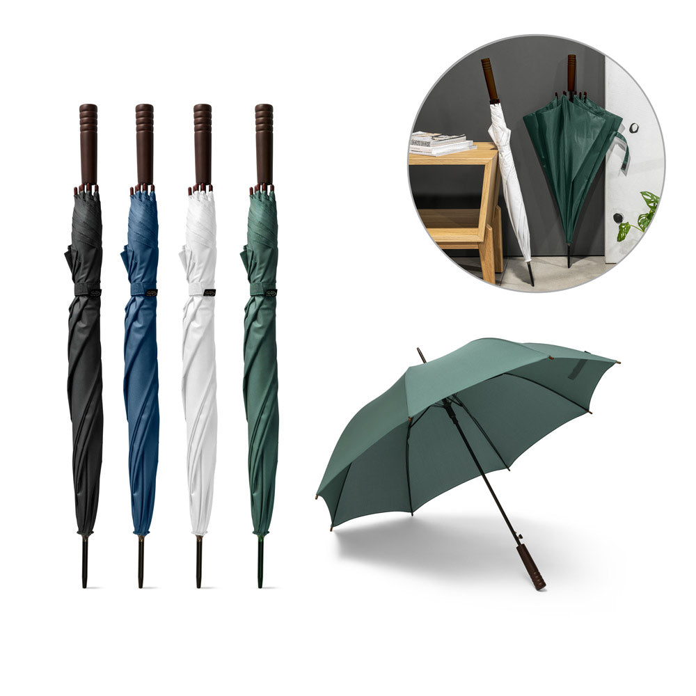 Apolo. Recycled Polyester (100% Rpet) Pongee Umbrella With Automatic Opening