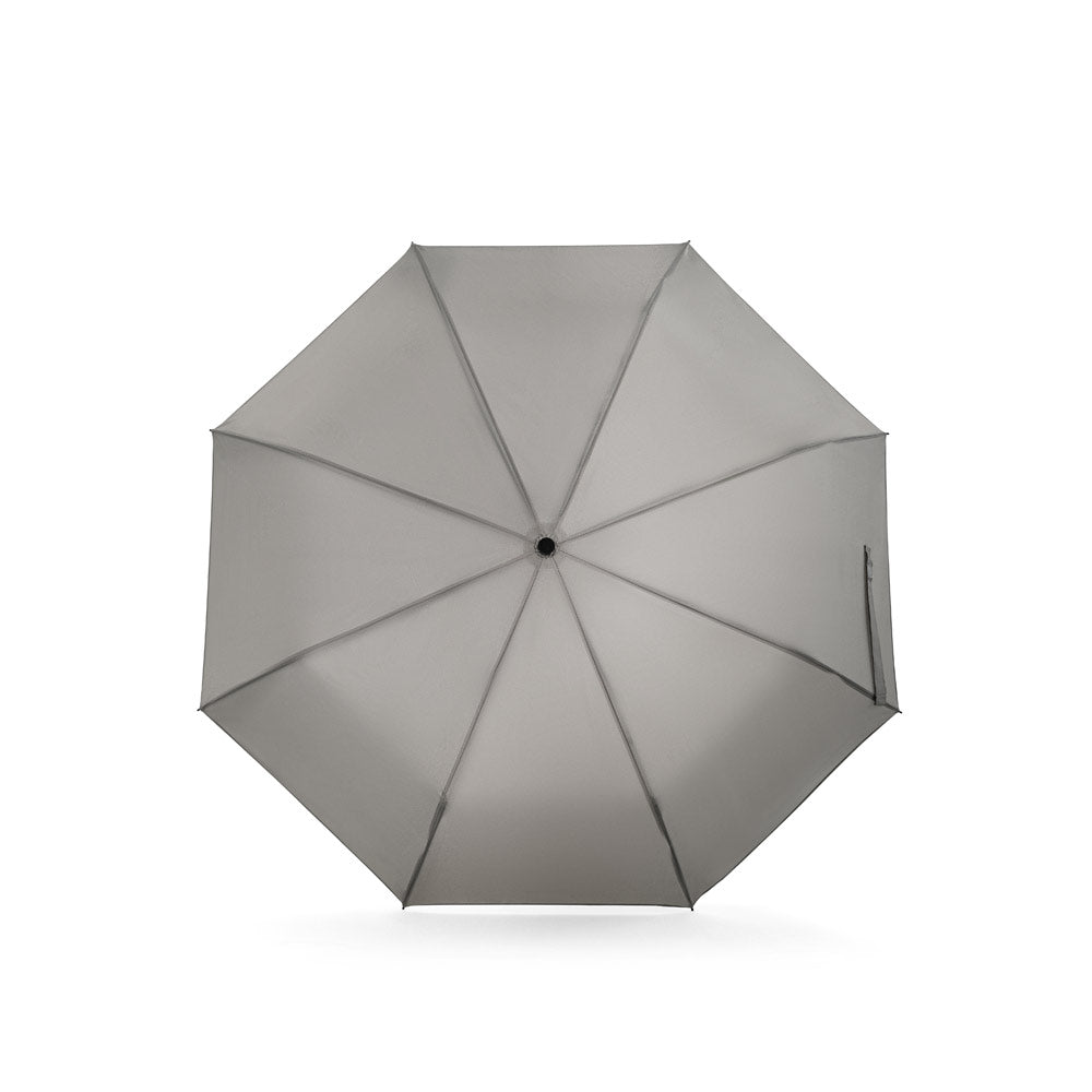 Aiden. 21" Umbrella In Recycled Polyester (100% Rpet) Pongee 190T, Foldable In 3 Sections
