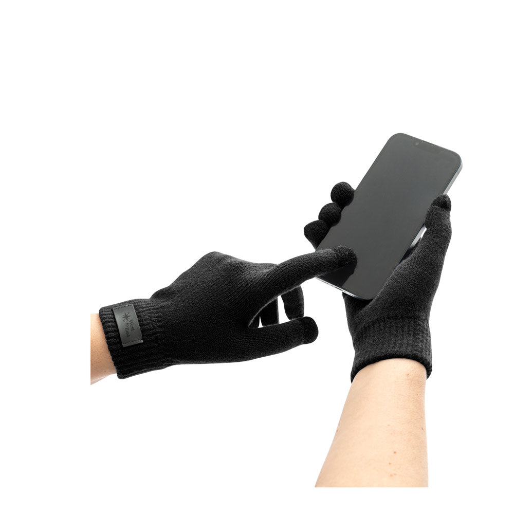 Burrow. Gloves Made From Recycled Polyester (100% Rpet), With Touch Tips