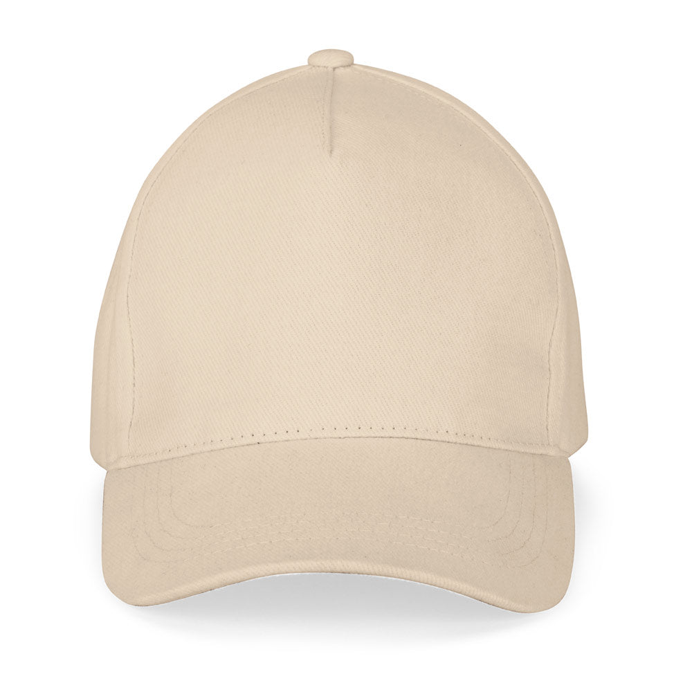 Ashton. 100% Cotton Cap (260 G/M²) With 5 Panels