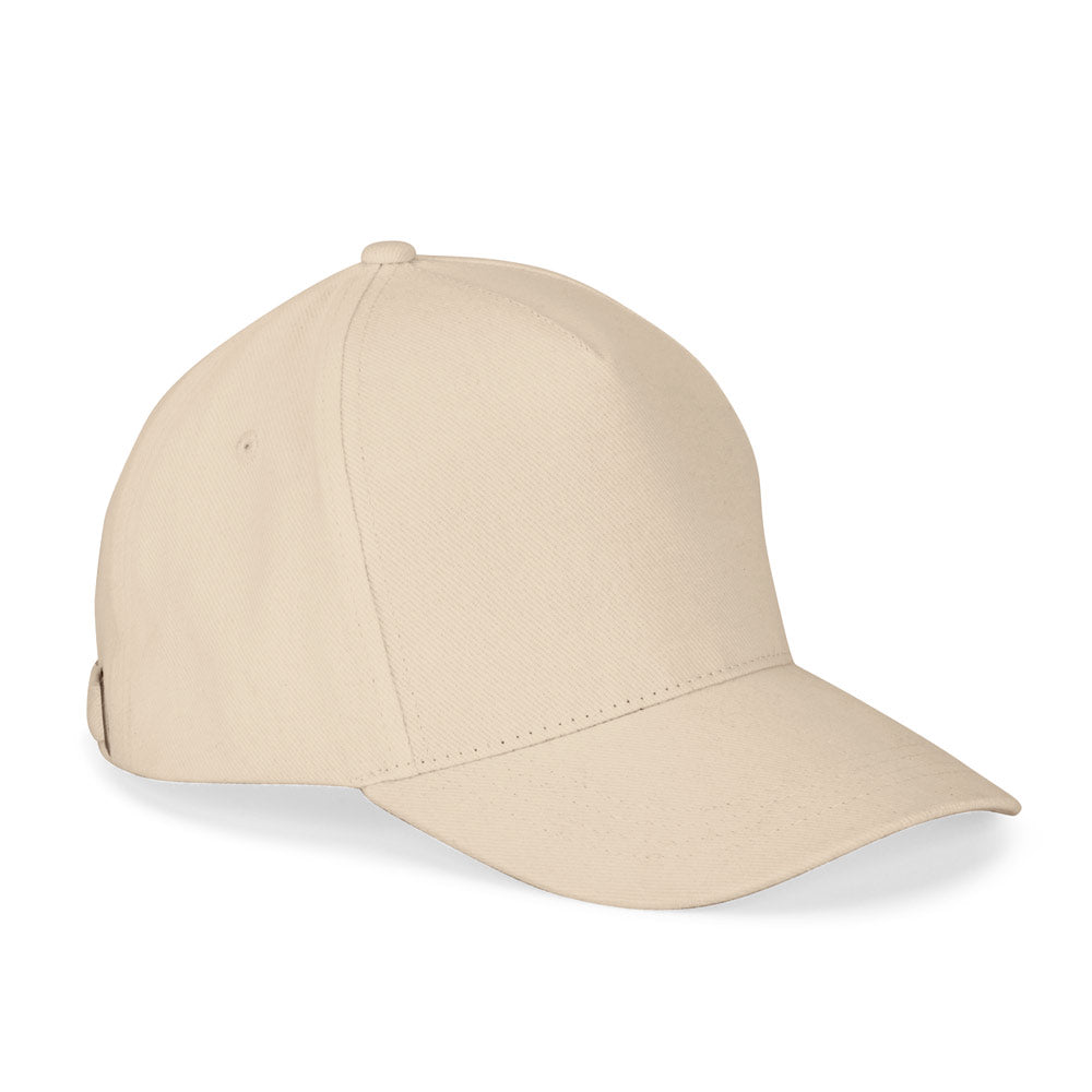 Ashton. 100% Cotton Cap (260 G/M²) With 5 Panels