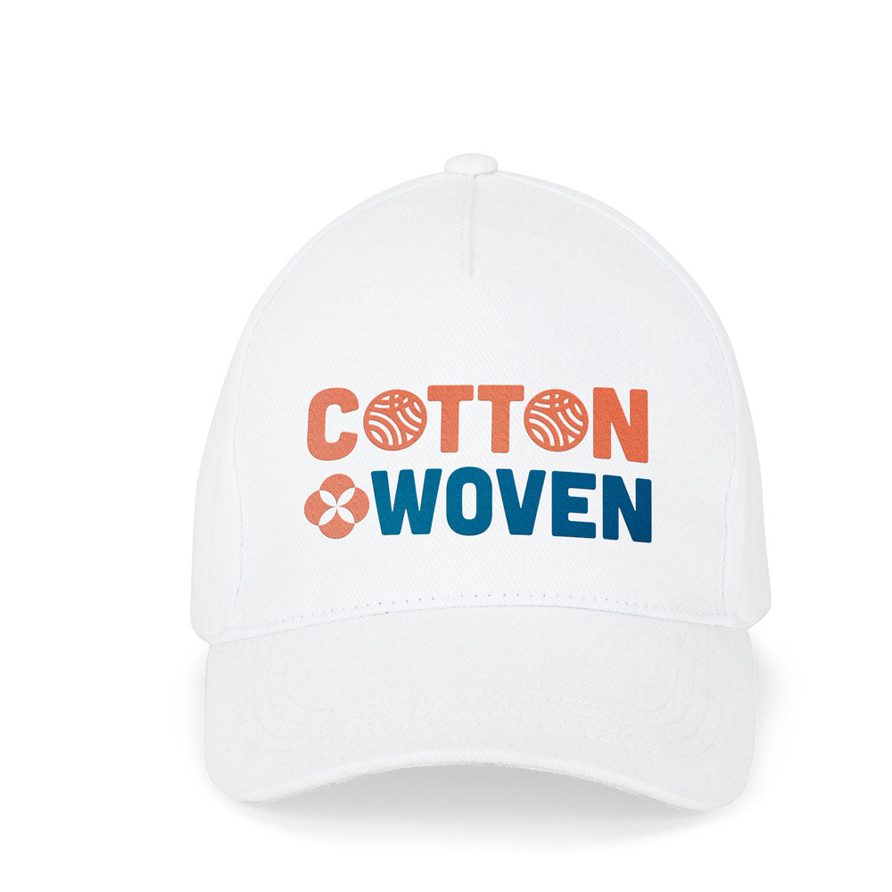 Ashton. 100% Cotton Cap (260 G/M²) With 5 Panels