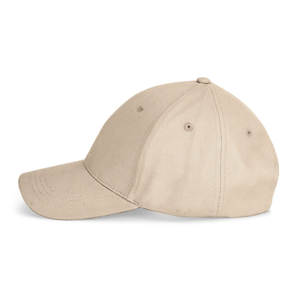 Nathan. 100% Cotton Cap (260 G/M²) With 6 Panels