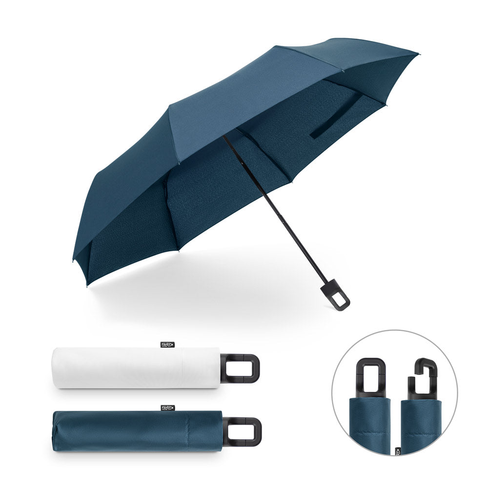 George. 21'' Umbrella Made From Recycled Polyester (100% Rpet) 190T Windproof Pongee