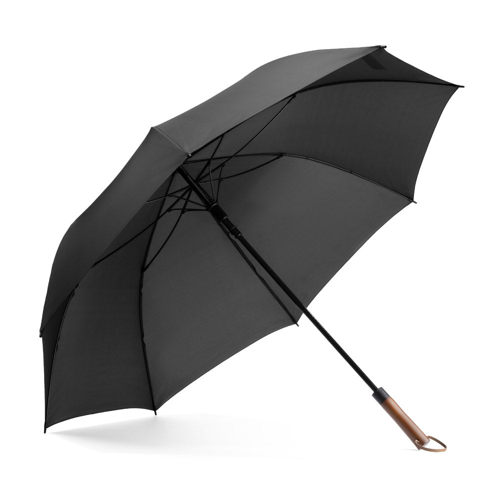 Mateo. Large Umbrella (30") Made Of Pongee
