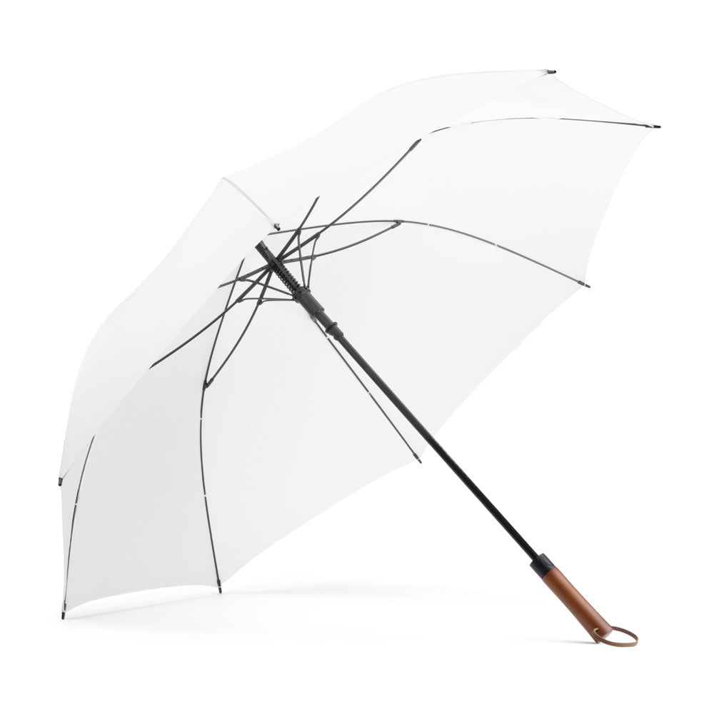 Mateo. Large Umbrella (30") Made Of Pongee