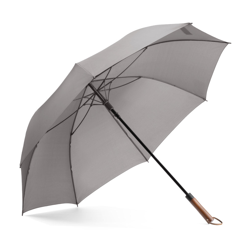 Mateo. Large Umbrella (30") Made Of Pongee