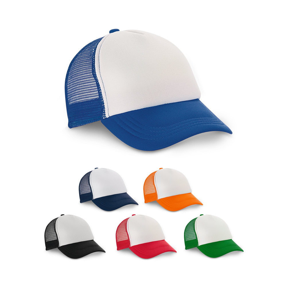 Nicola. Polyester And Mesh Cap (150 G/M²)
