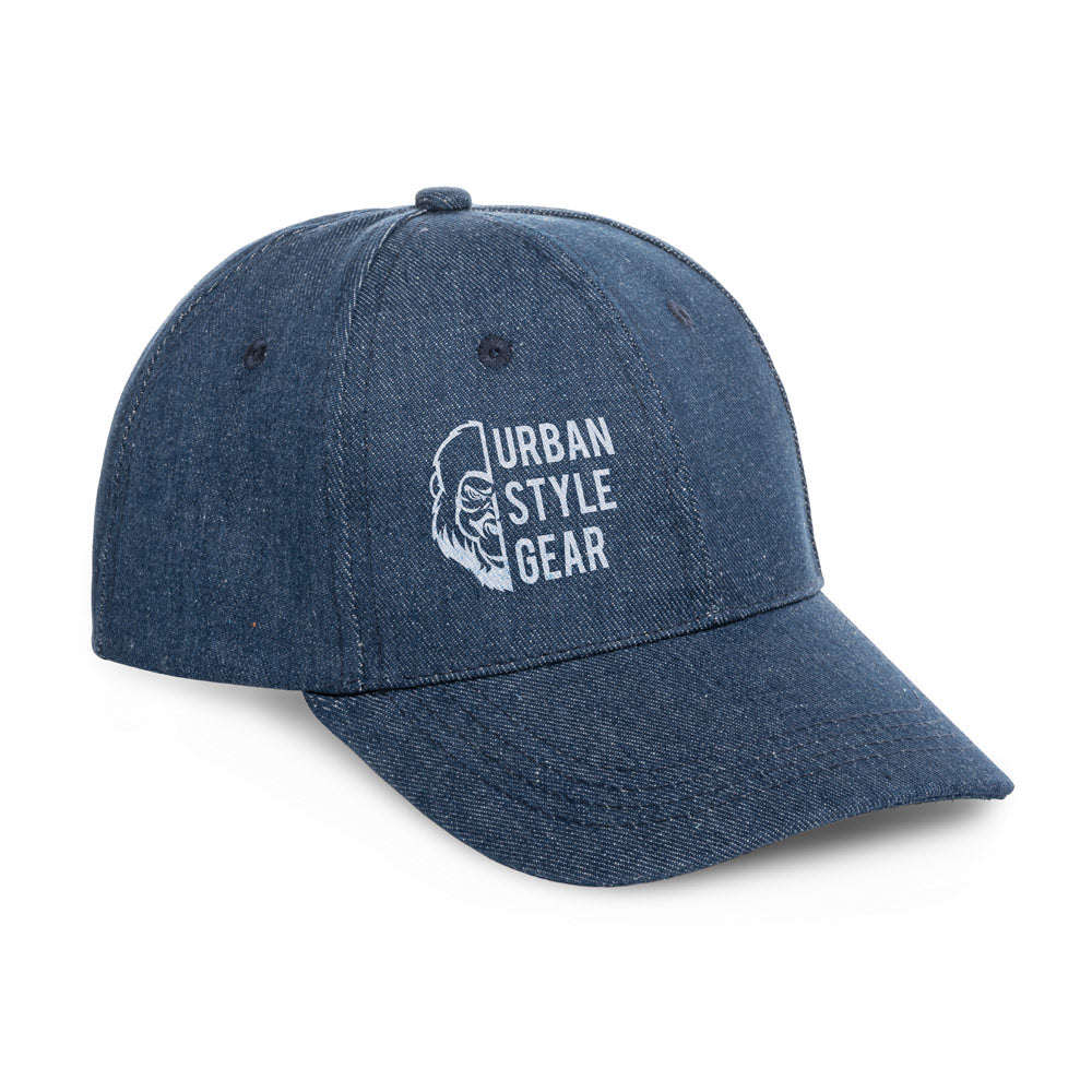 Phoebe. Denim, Cotton And Polyester Cap (300 G/M²)